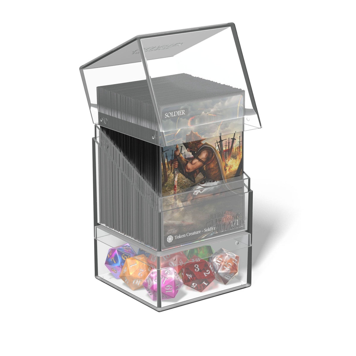 Image produit Ultimate Guard Boulder'n'Tray 100+ - Transparent