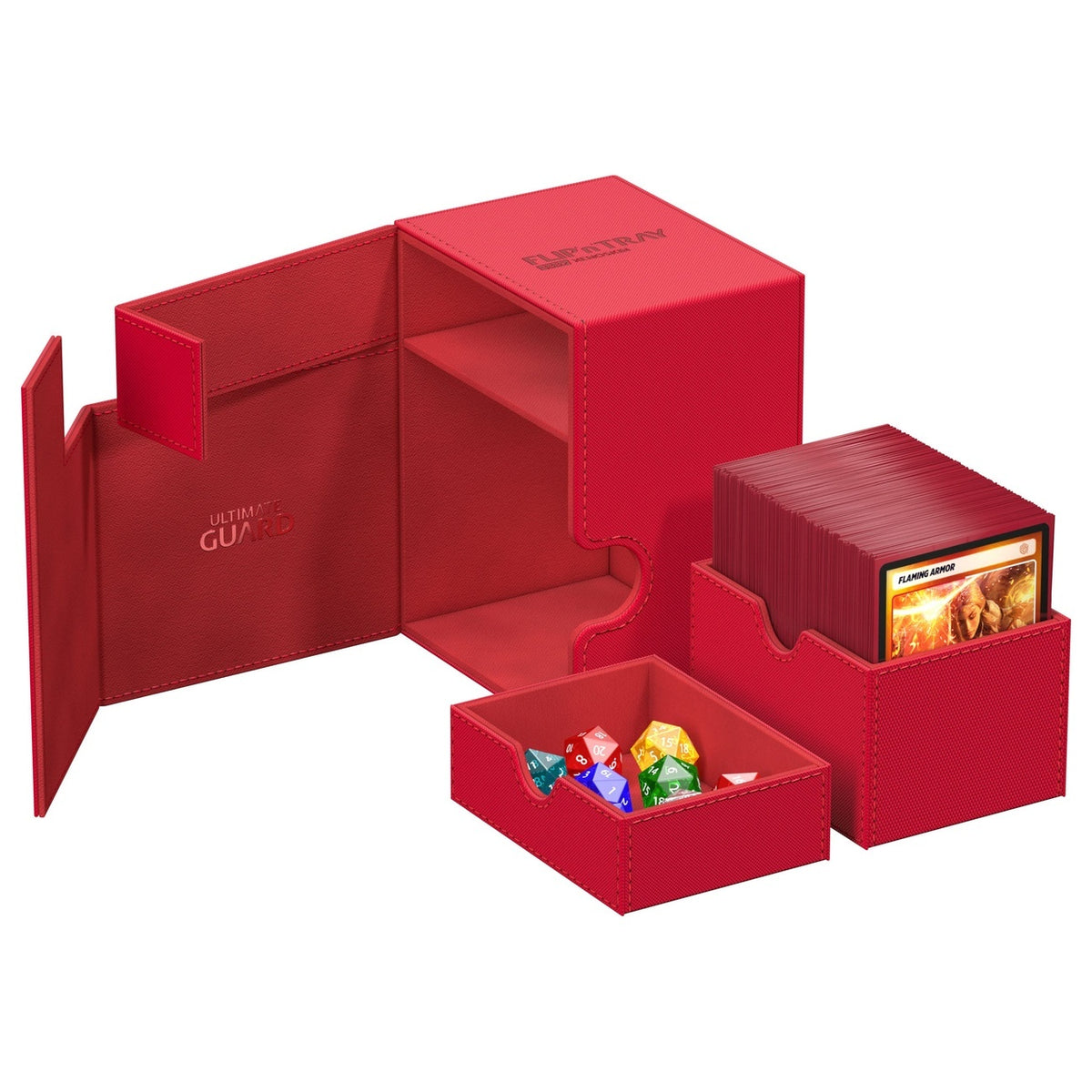 Product image Ultimate Guard Flip'n'Tray 133+ Xenoskin - Red