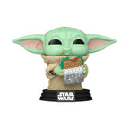 Image produit Grogu avec sandwich figurine Funko Pop bobble-head - Star Wars : The Mandalorian & Grogu