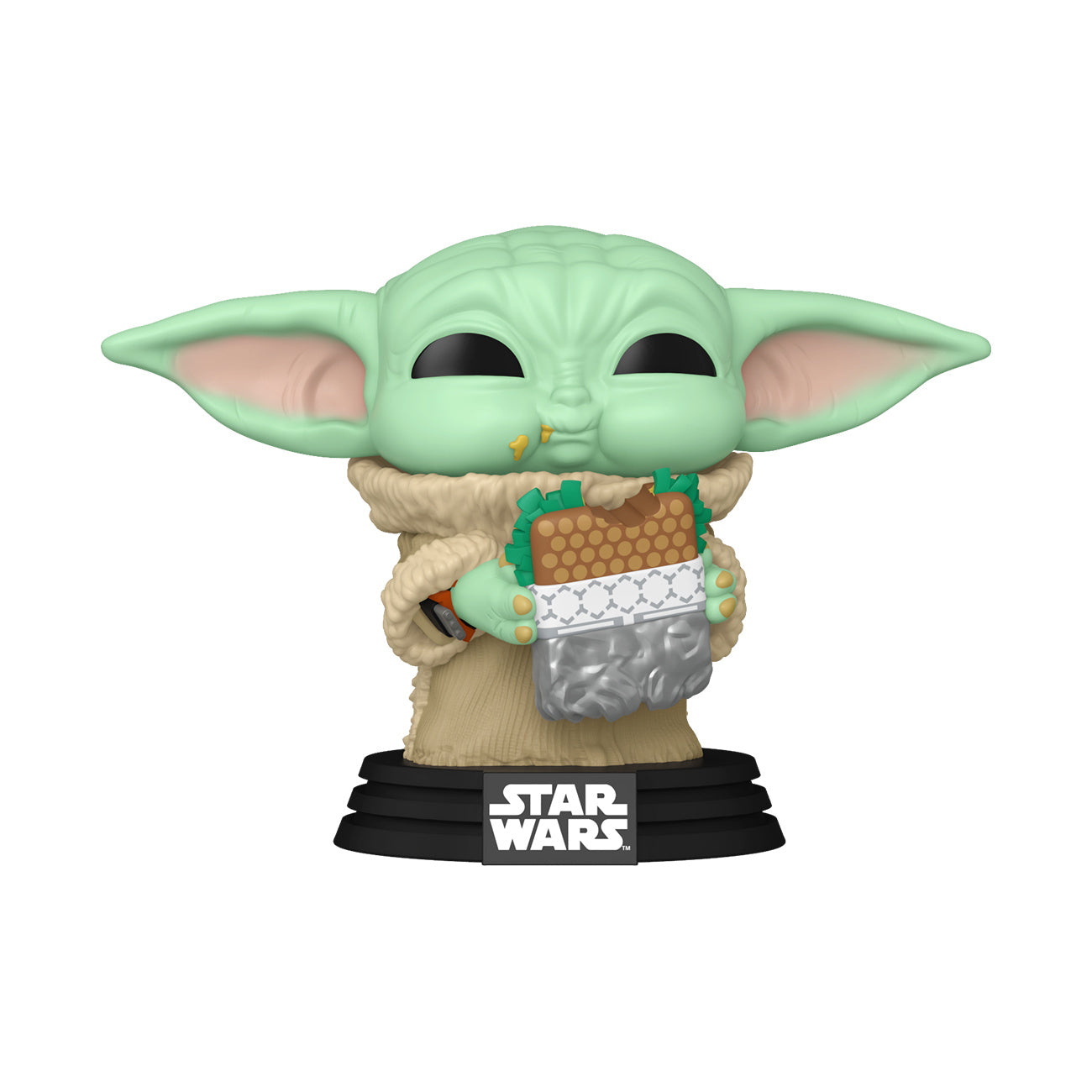 Image produit Grogu avec sandwich figurine Funko Pop bobble-head - Star Wars : The Mandalorian & Grogu