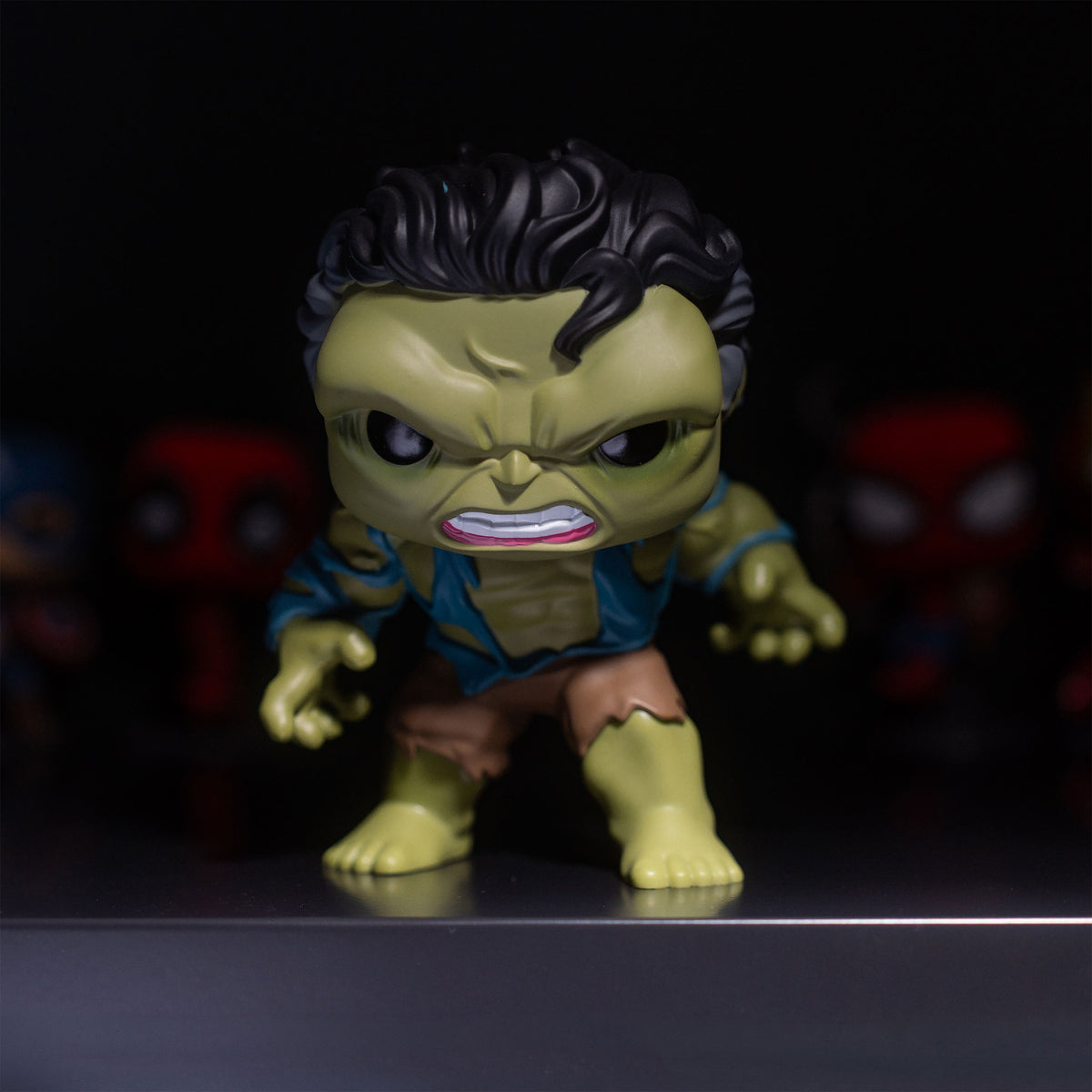 Image produit Spider-Man : Brand New Day - Figurine Funko Pop Hulk à tête branlante