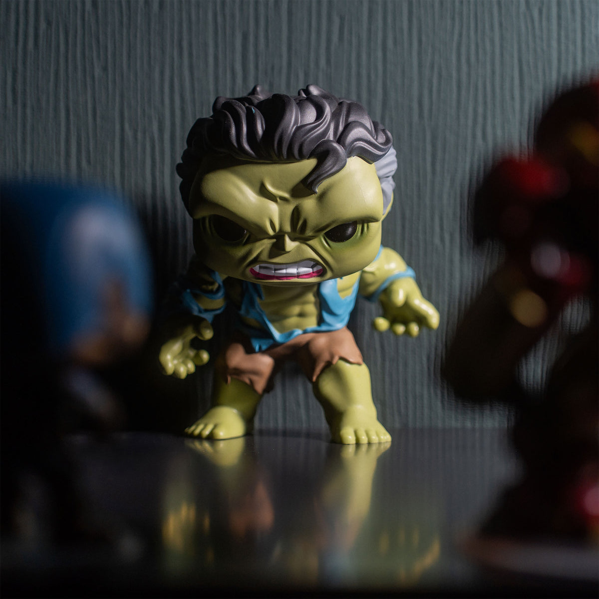 Image produit Spider-Man : Brand New Day - Figurine Funko Pop Hulk à tête branlante