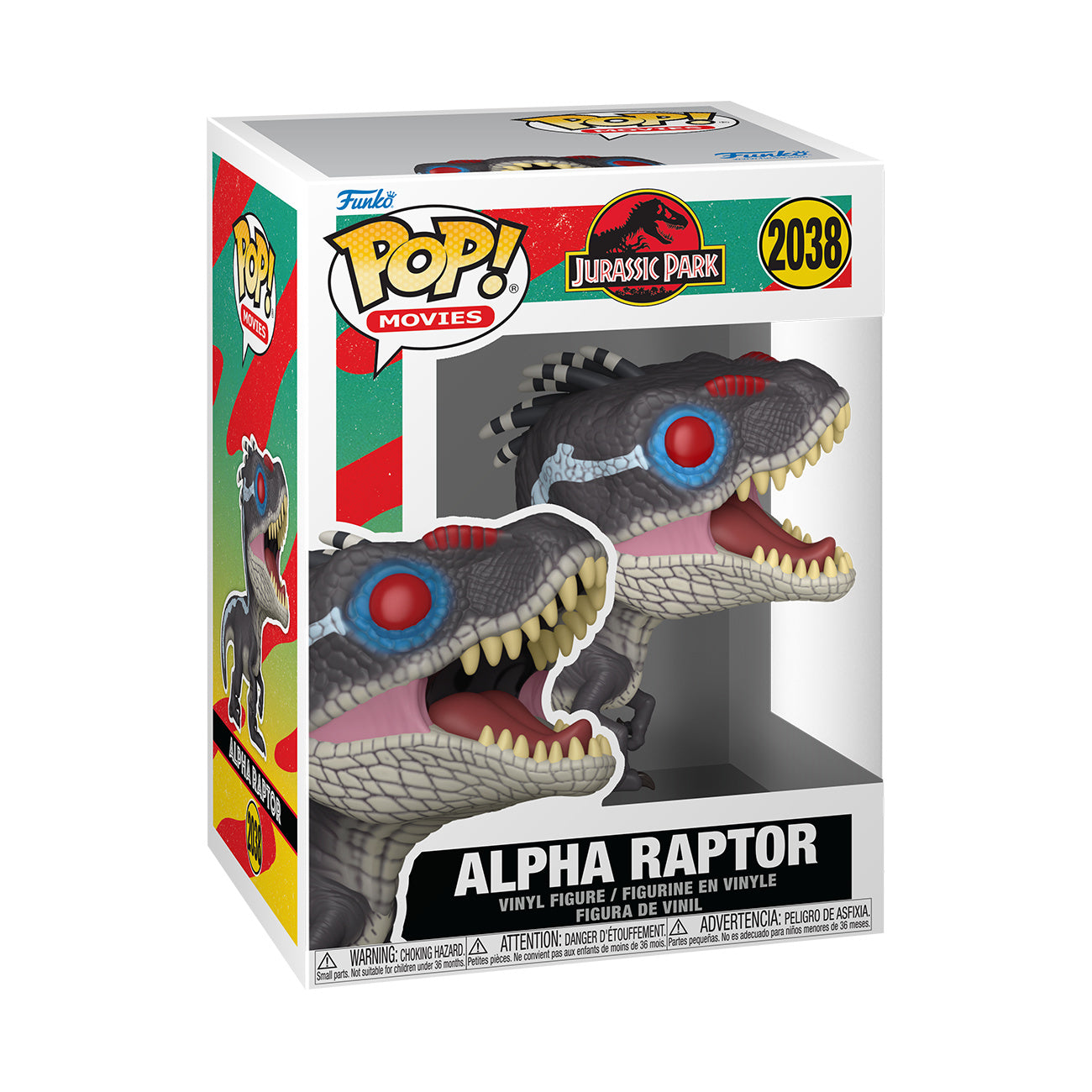 Image produit Jurassic Park - Figurine Funko Pop Alpha Raptor