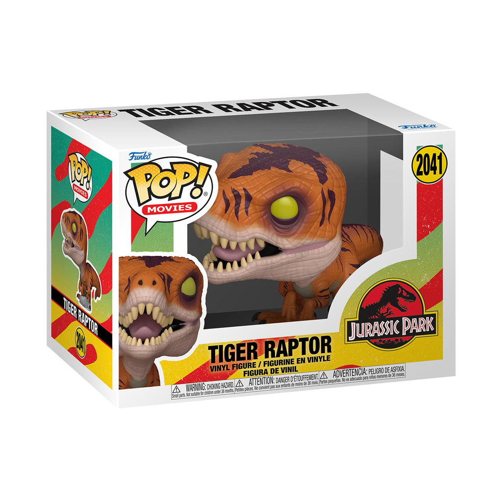 Image produit Jurassic Park - Figurine Funko Pop Tiger Raptor