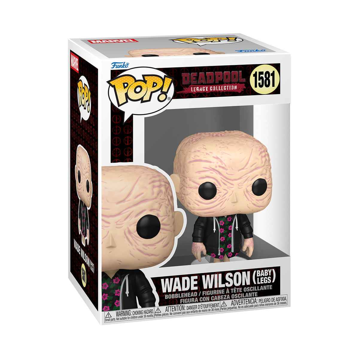 Image produit Deadpool - Wade Wilson (Baby Legs) figurine Funko Pop bobble-head