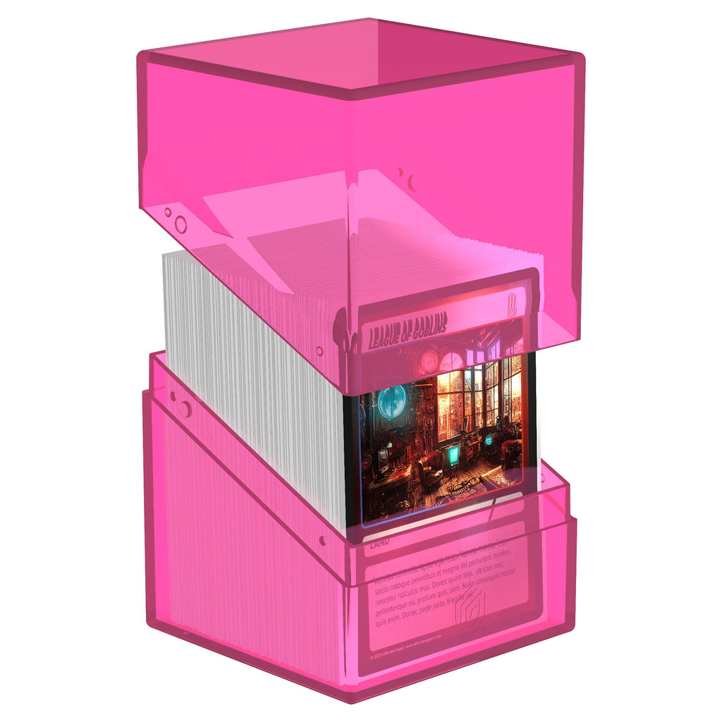 Image produit Ultimate Guard Boulder 100+ Transparent – Rhodonite