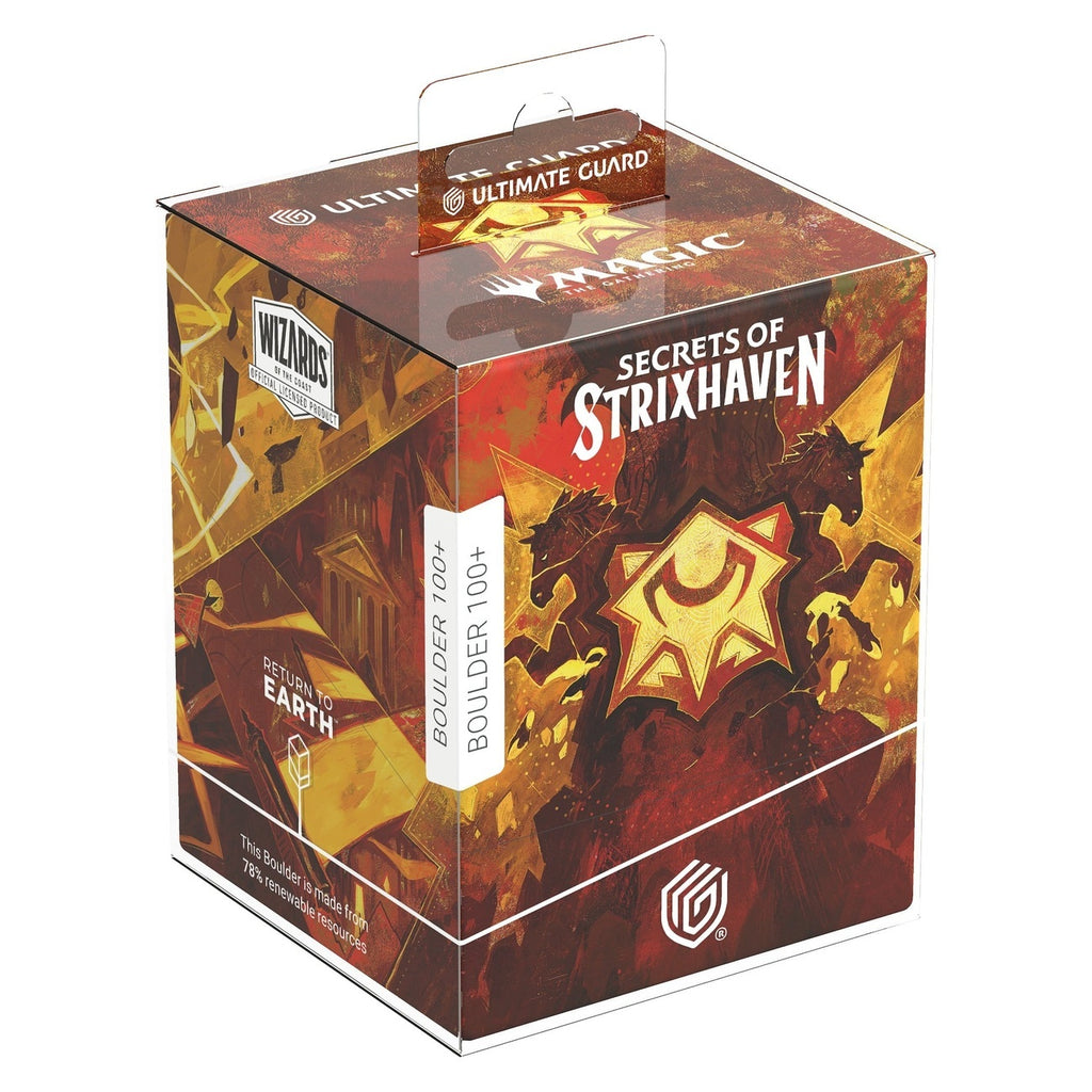 Image produit Ultimate Guard RTE Boulder 100+ Magic: The Gathering « Secrets de Strixhaven » - Lorehold