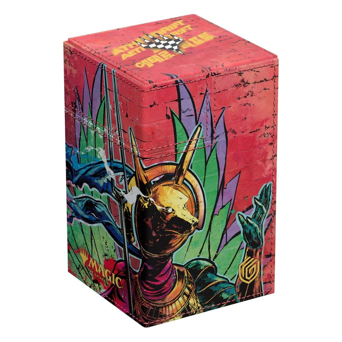 Image produit Ultimate Guard Flip'n'Tray 100+ Xenoskin Magic: The Gathering "Dérive éthérique" - Hazoret, Traque-dieux