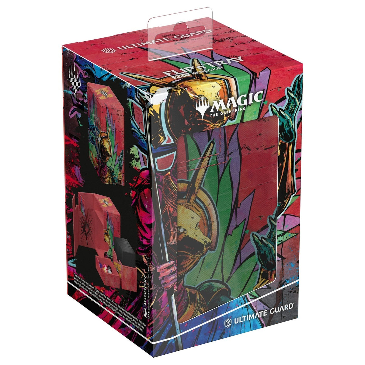 Image produit Ultimate Guard Flip'n'Tray 100+ Xenoskin Magic: The Gathering "Dérive éthérique" - Hazoret, Traque-dieux
