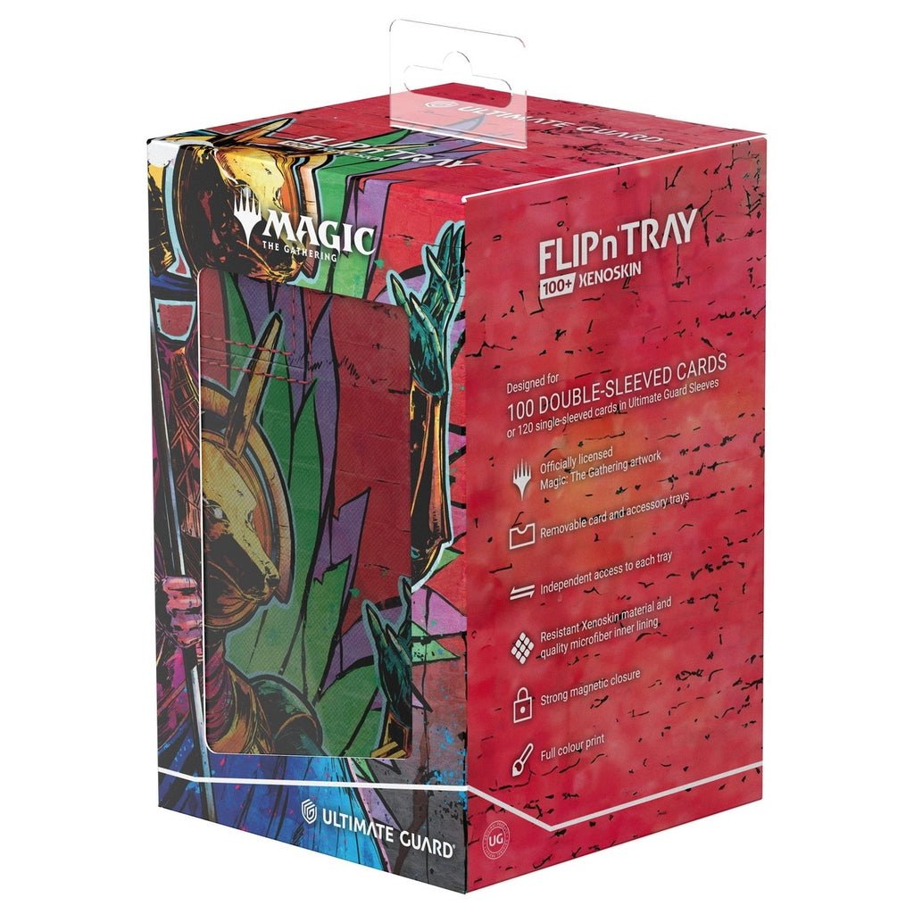 Image produit Ultimate Guard Flip'n'Tray 100+ Xenoskin Magic: The Gathering "Dérive éthérique" - Hazoret, Traque-dieux