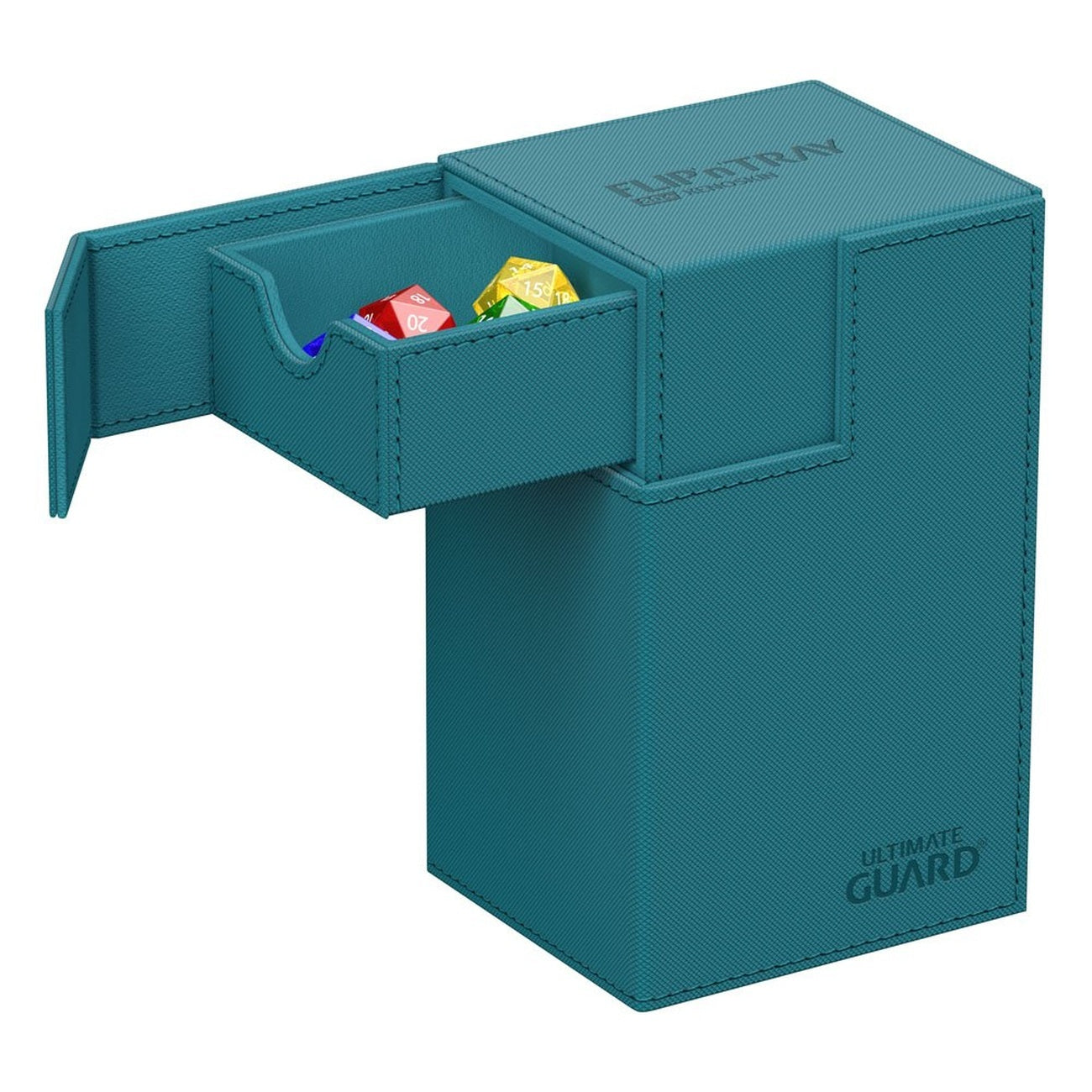 Image produit Ultimate Guard Flip'n'Tray 80+ Xenoskin - Pétrole