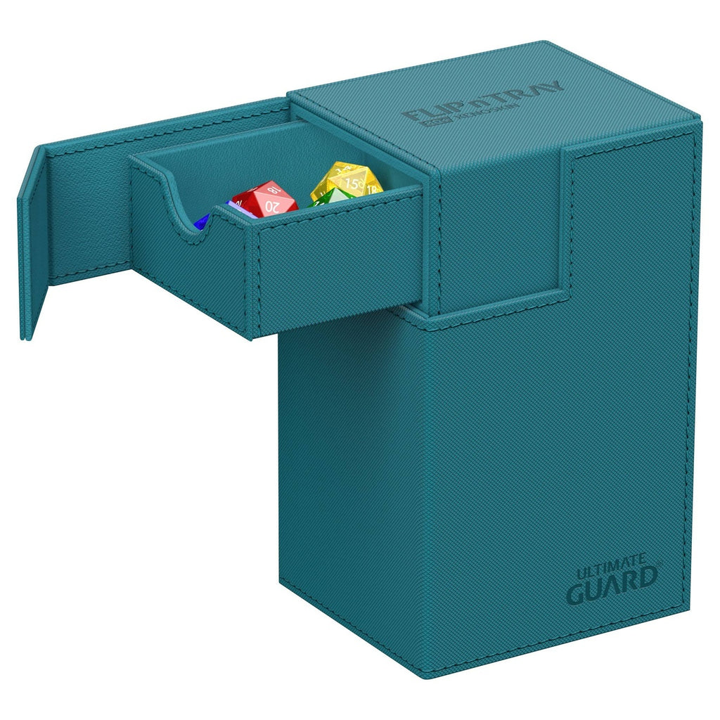 Image produit Ultimate Guard Flip'n'Tray 80+ Xenoskin - Pétrole