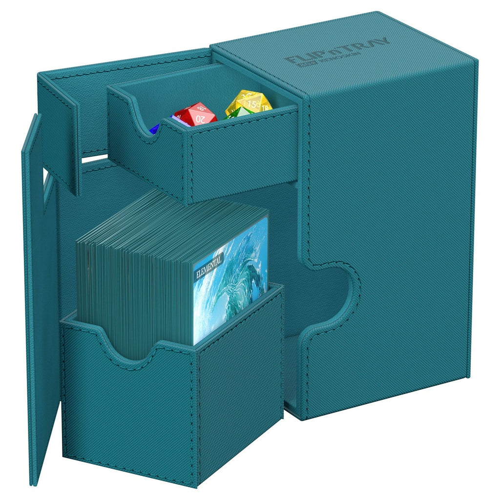 Image produit Ultimate Guard Flip'n'Tray 80+ Xenoskin - Pétrole