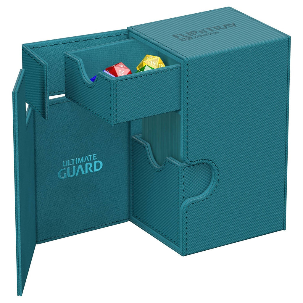 Image produit Ultimate Guard Flip'n'Tray 80+ Xenoskin - Pétrole