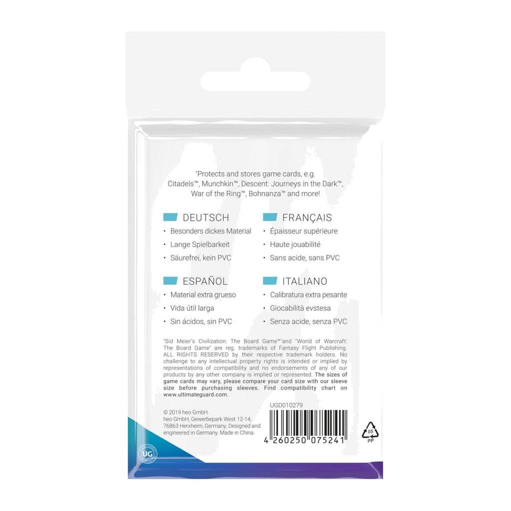 Product image Ultimate Guard Board Game Sleeves (60) - Standard American
