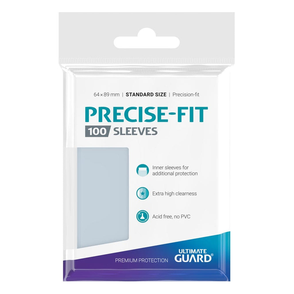 Image produit Ultimate Guard Precise-Fit Sleeves Taille Standard (100)