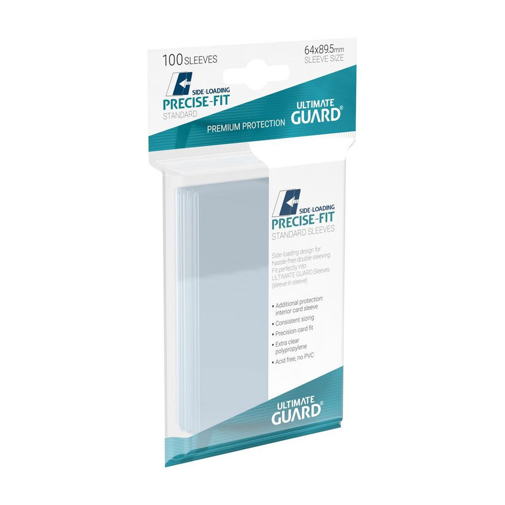 Image produit Ultimate Guard Precise-Fit Sleeves Standard Size (100) - Side-Loading