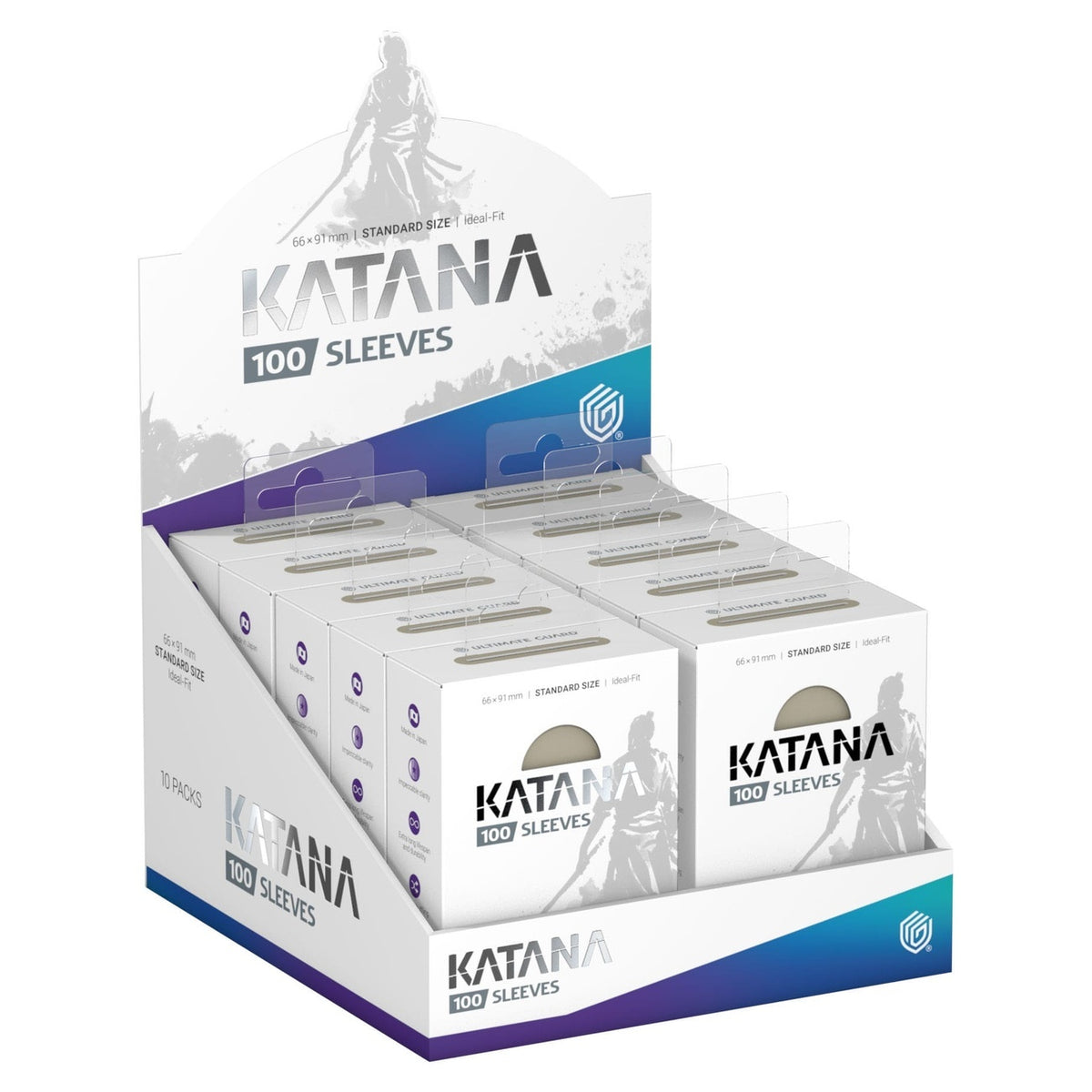 Image produit Ultimate Guard Katana Sleeves Standard Size (100) - Autumn Moon