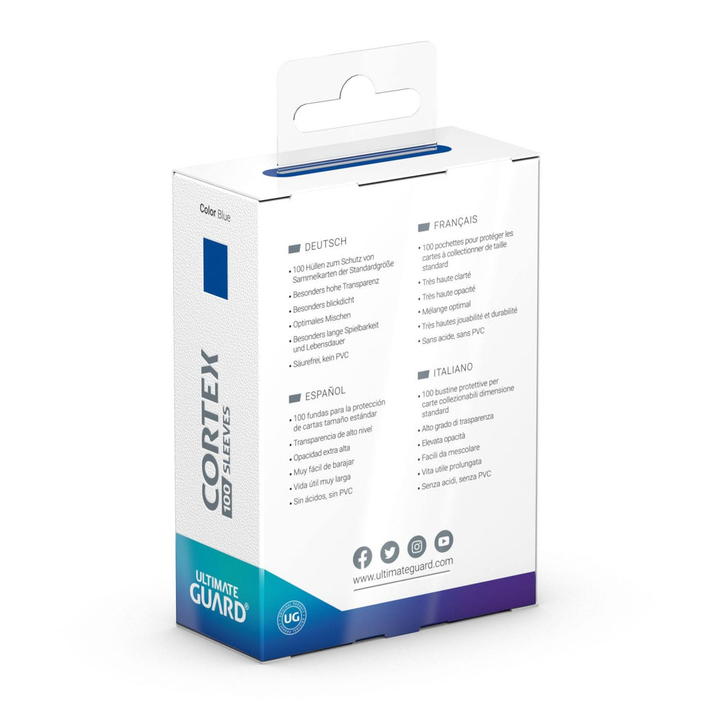 Image produit Ultimate Guard Cortex Sleeves Standard Size (100) - Bleu