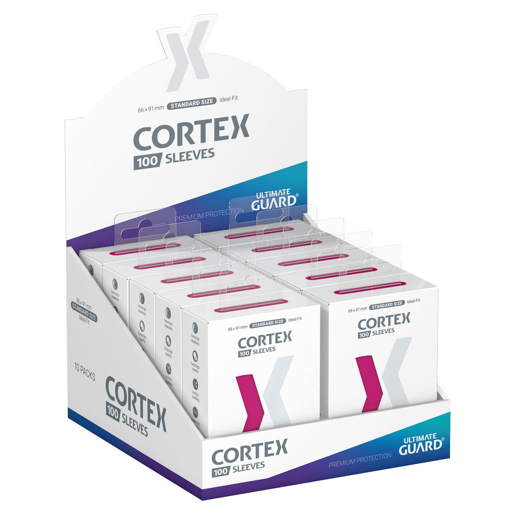 Image produit Ultimate Guard Cortex Protèges-cartes Taille Standard (100) - Rose
