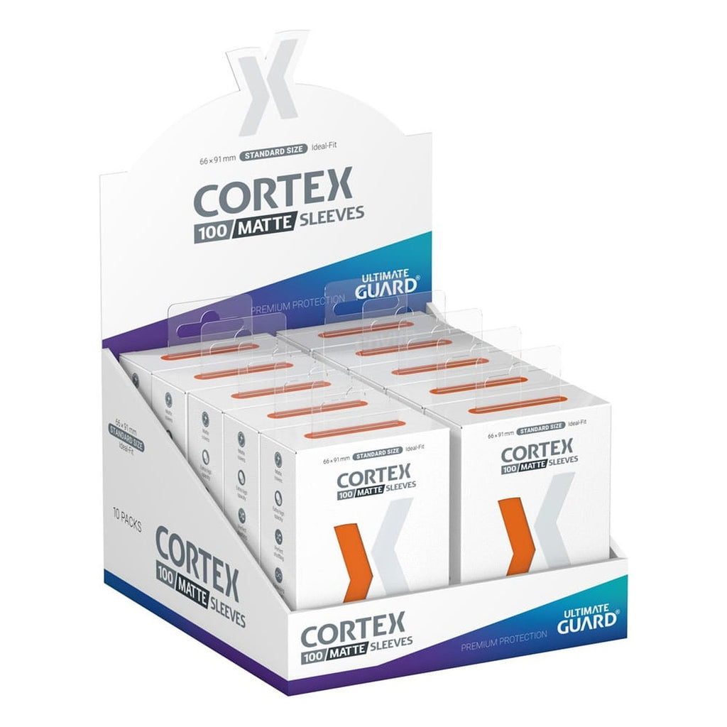 Image produit Ultimate Guard Cortex Sleeves Mat Standard Size (100) - Orange