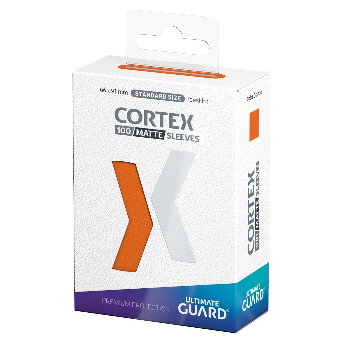 Image produit Ultimate Guard Cortex Sleeves Mat Standard Size (100) - Orange
