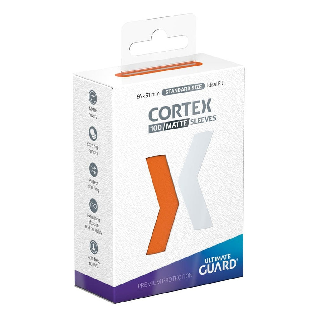 Image produit Ultimate Guard Cortex Sleeves Mat Standard Size (100) - Orange