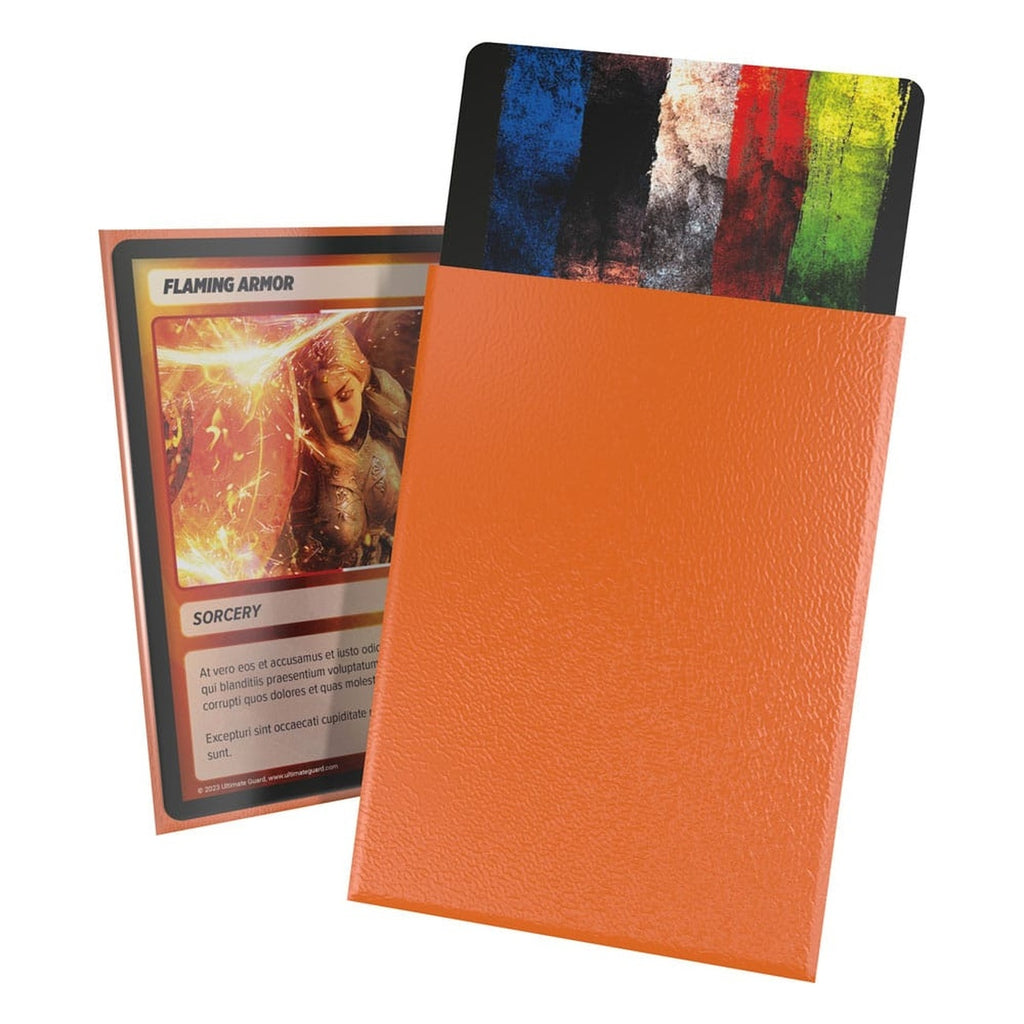 Image produit Ultimate Guard Cortex Sleeves Mat Standard Size (100) - Orange