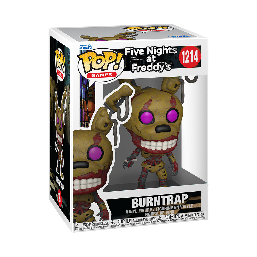 Image produit Five Nights at Freddy's - Figurine Funko Pop Burntrap