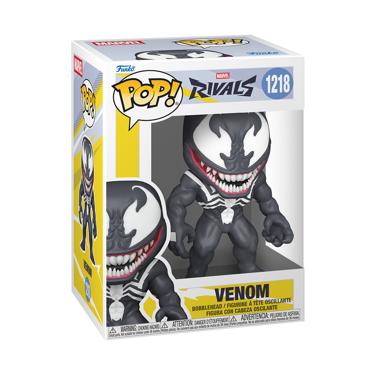 Image produit Marvel Rivals - Figurine Funko Pop Venom à tête oscillante