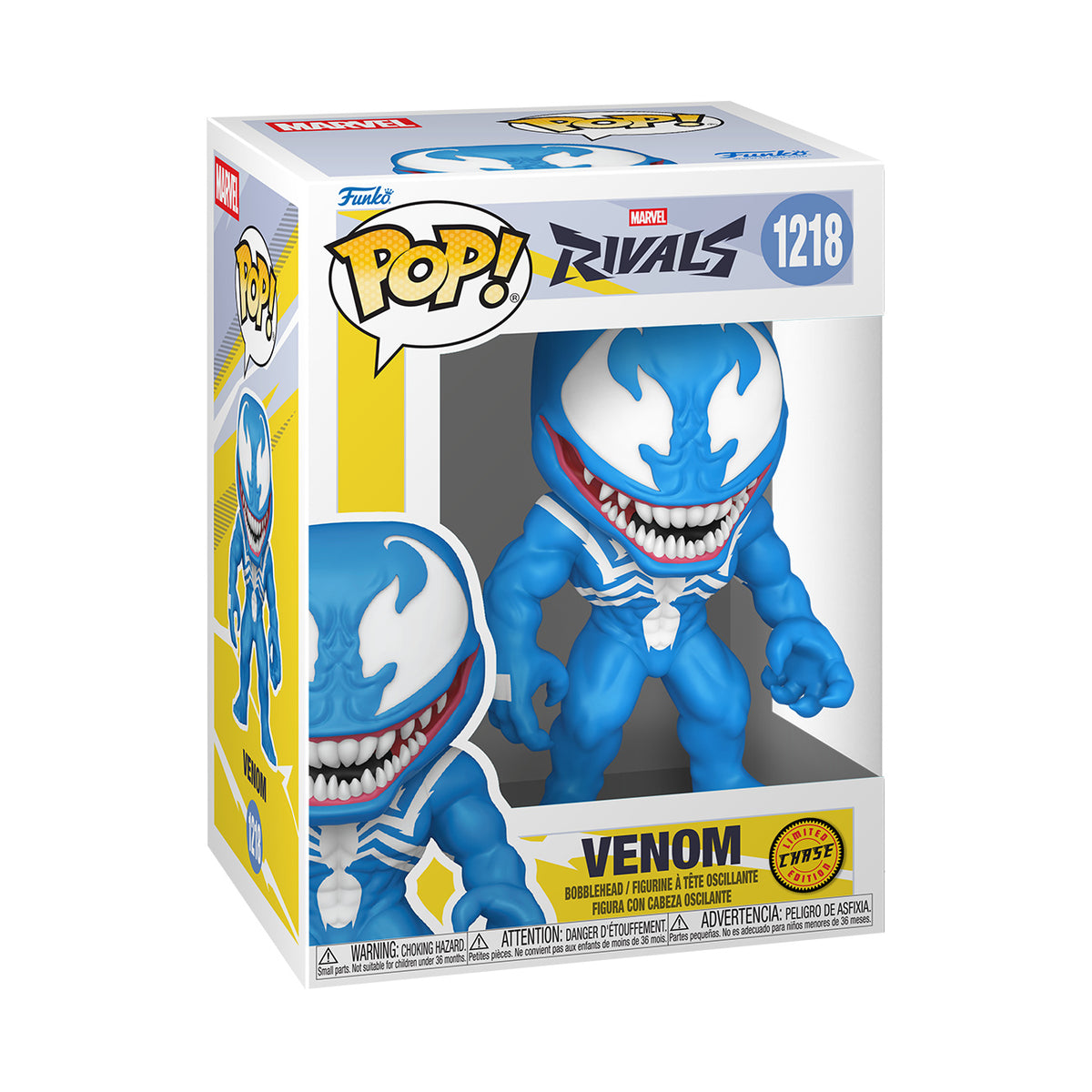 Image produit Marvel Rivals - Figurine Funko Pop Venom à tête oscillante