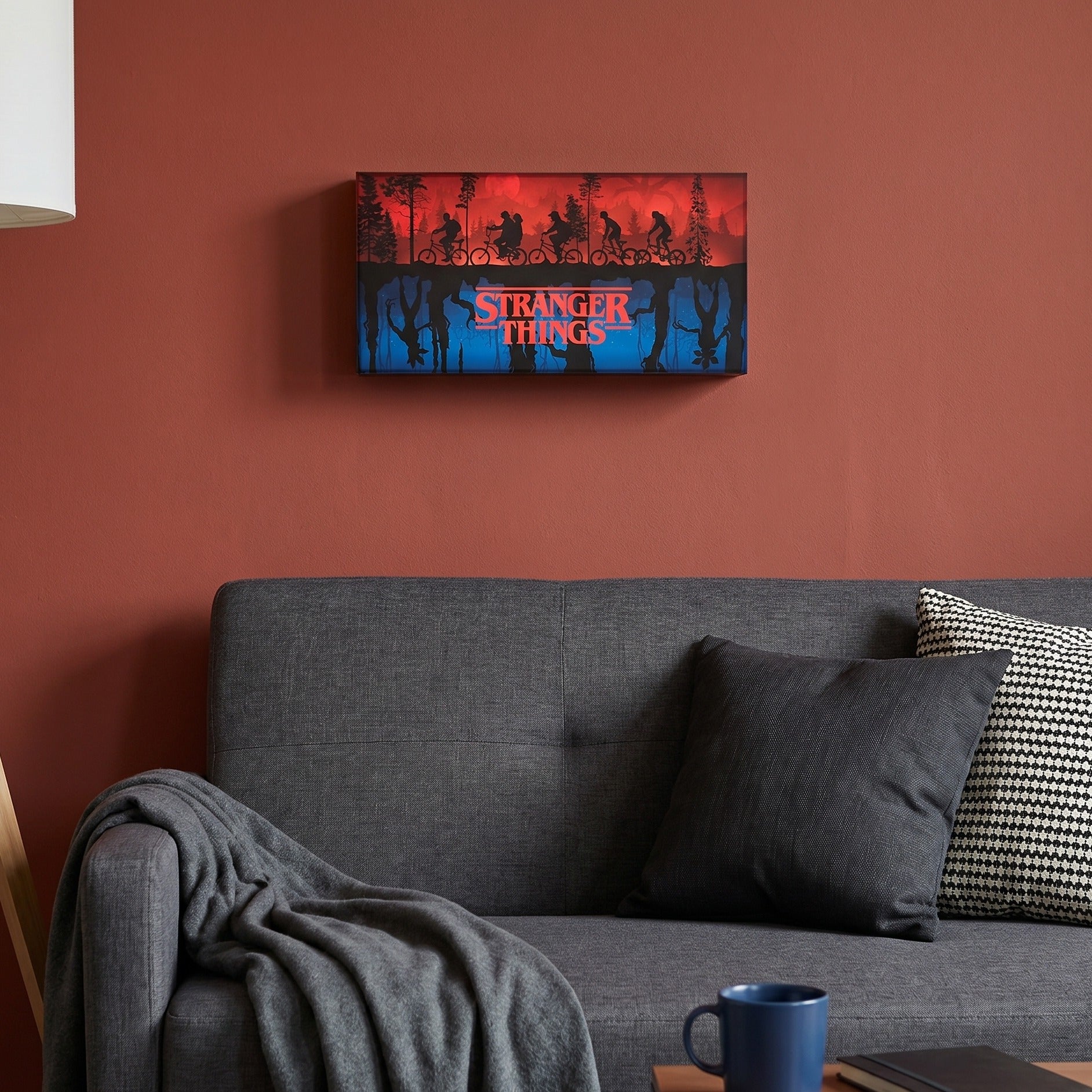 Image produit Stranger Things - Two Worlds tableau mural lumineux