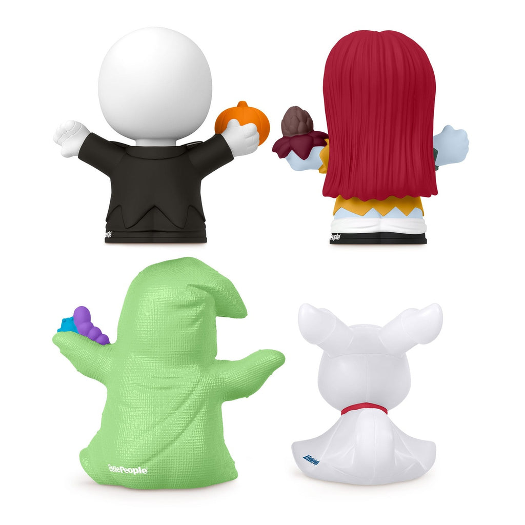 Image produit L’Étrange Noël de Monsieur Jack Fisher-Price Little People Collector – Lot de 4 mini-figurines 7 cm