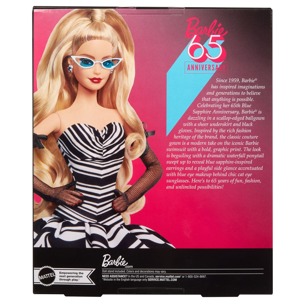 Image produit Poupée Barbie Signature 65e anniversaire blonde