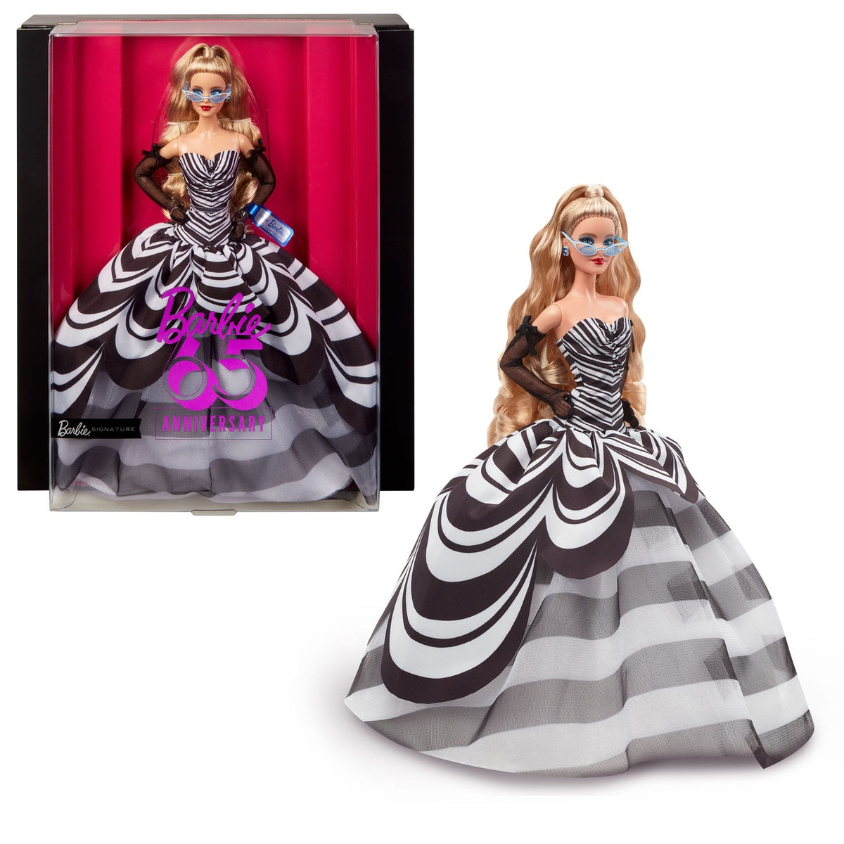 Image produit Poupée Barbie Signature 65e anniversaire blonde