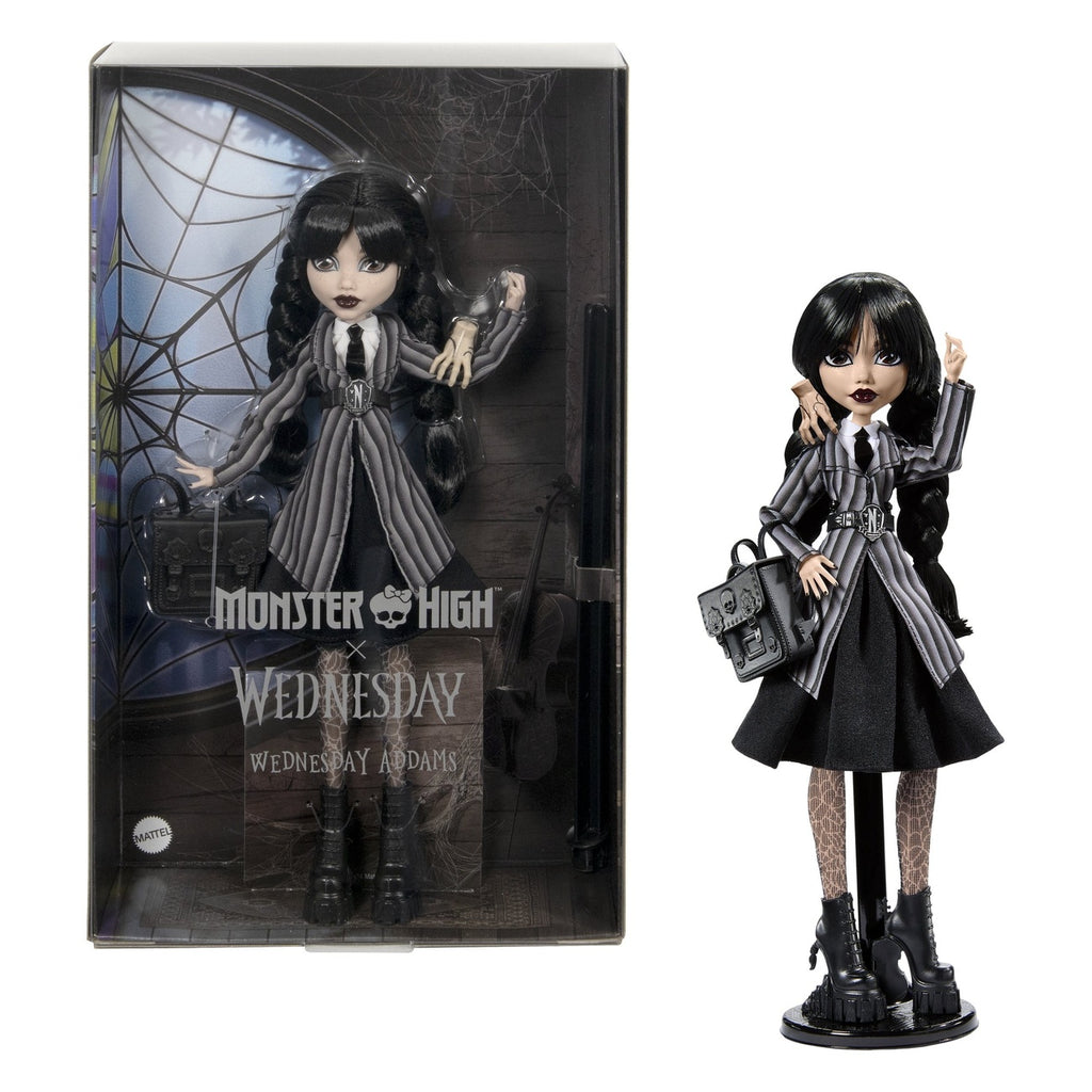 Image produit Poupée Wednesday Addams Monster High x Wednesday