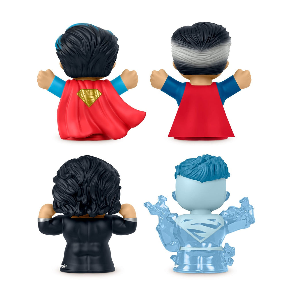 Image produit DC Comics Little People Collector mini-figurines coffret de 4 Superman: Through the Ages 7 cm