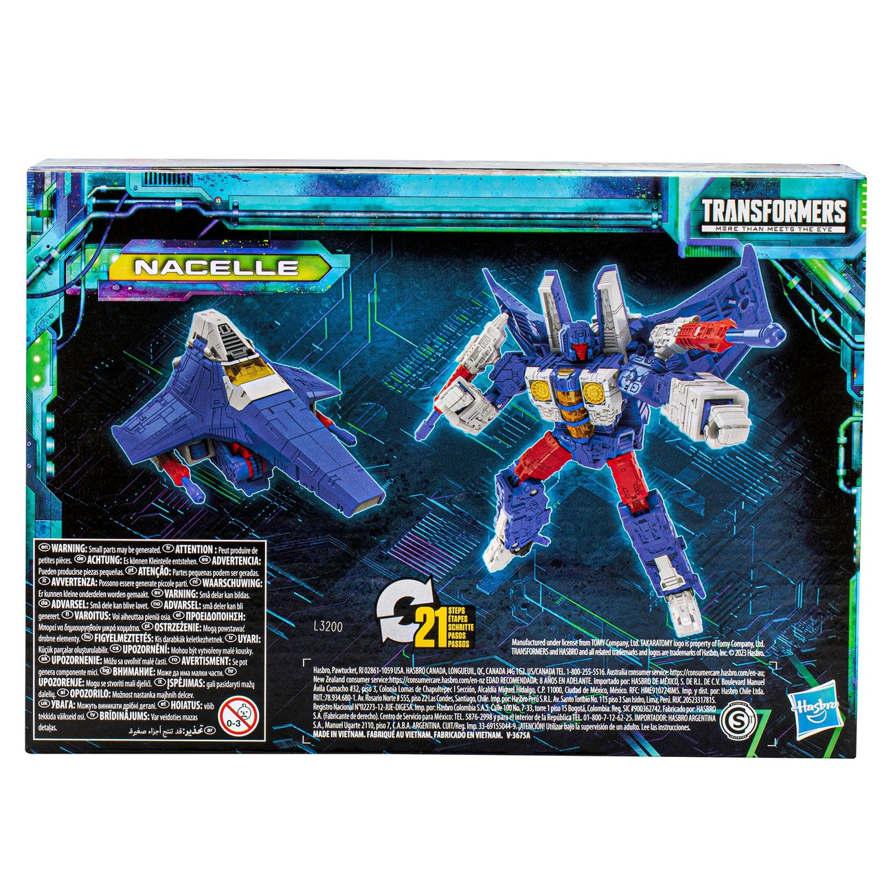 Image produit Transformers Generations Legacy Evolution figurine articulée Nacelle classe Voyager 18 cm