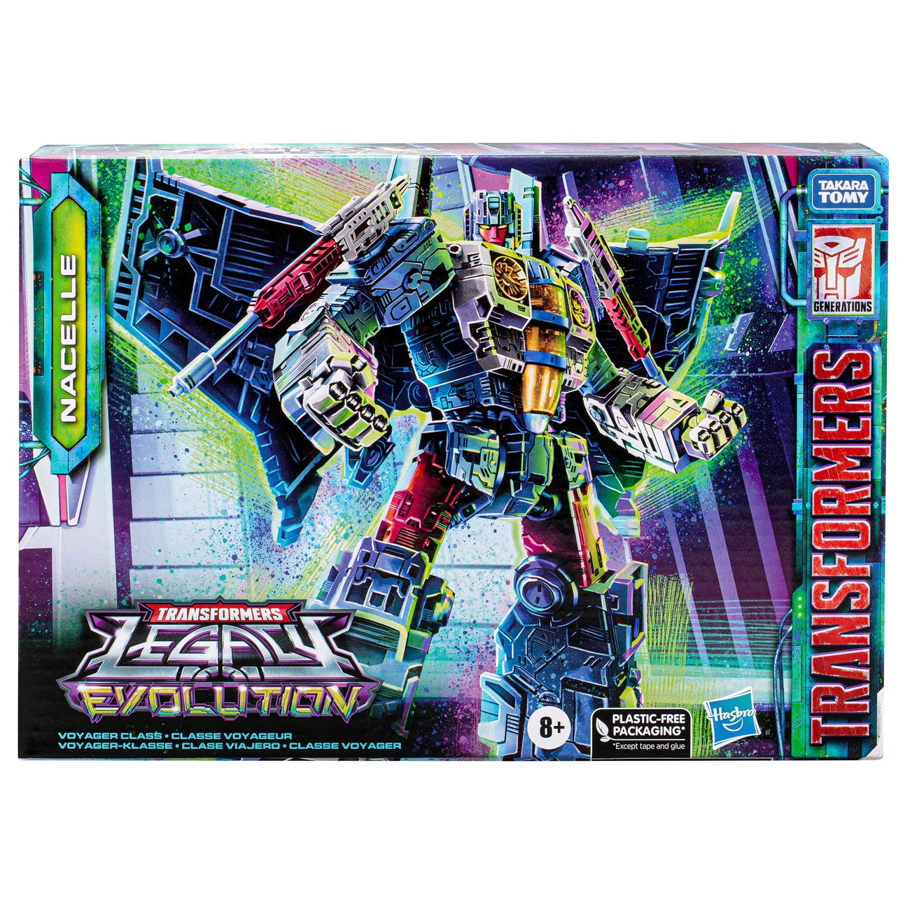 Image produit Transformers Generations Legacy Evolution figurine articulée Nacelle classe Voyager 18 cm