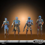 Image produit Star Wars The Mandalorian Vintage Collection Pack de 4 figurines Mandalorian Shriek-Hawk 10 cm