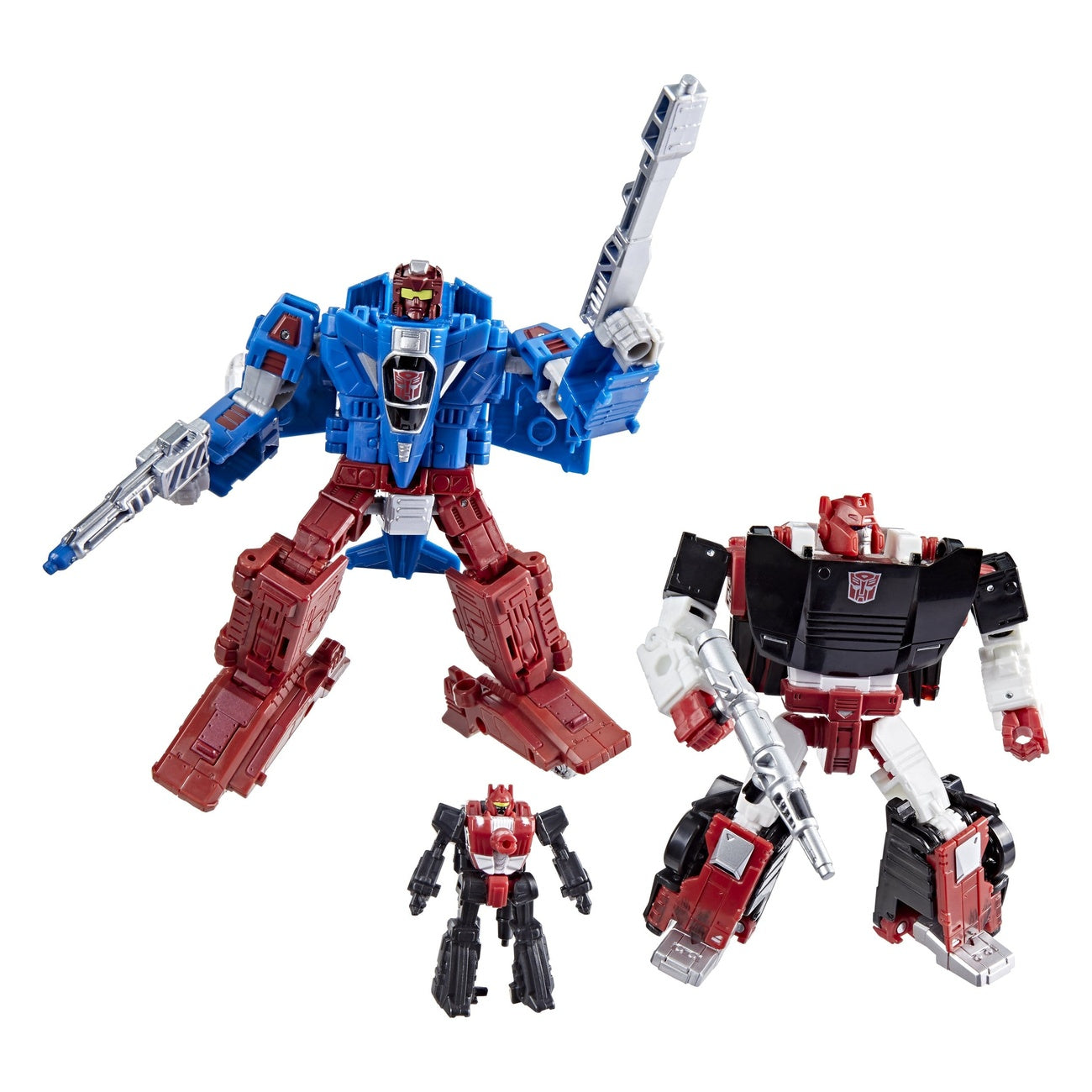 Image produit Transformers Generations War for Cybertron: Siege Pack de 3 figurines d’action Autobot Alphastrike Counterforce
