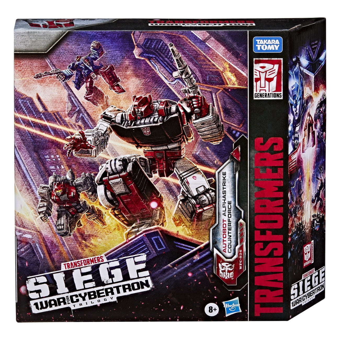 Image produit Transformers Generations War for Cybertron: Siege Pack de 3 figurines d’action Autobot Alphastrike Counterforce