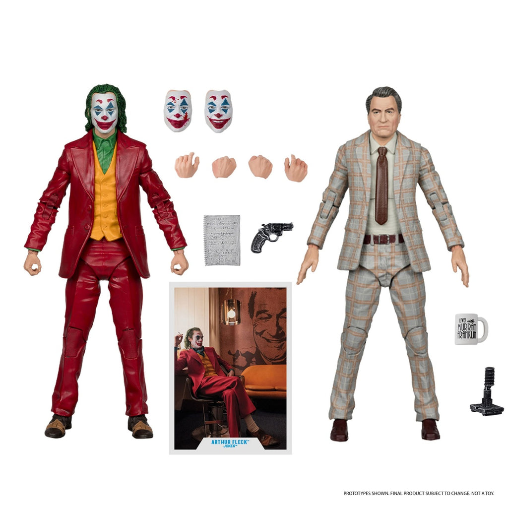 Image produit Joker DC Multiverse (film Joker) Figurine de collection Deluxe The Joker (Live with Murray Franklin) Édition limitée 18