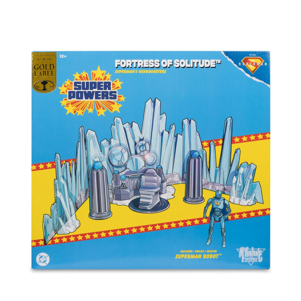 Image produit Superman (2025) DC Direct set de jeu Fortress of Solitude avec Superman Robot