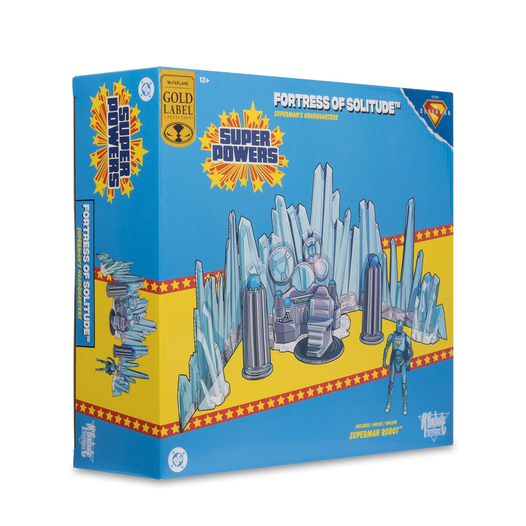 Image produit Superman (2025) DC Direct set de jeu Fortress of Solitude avec Superman Robot