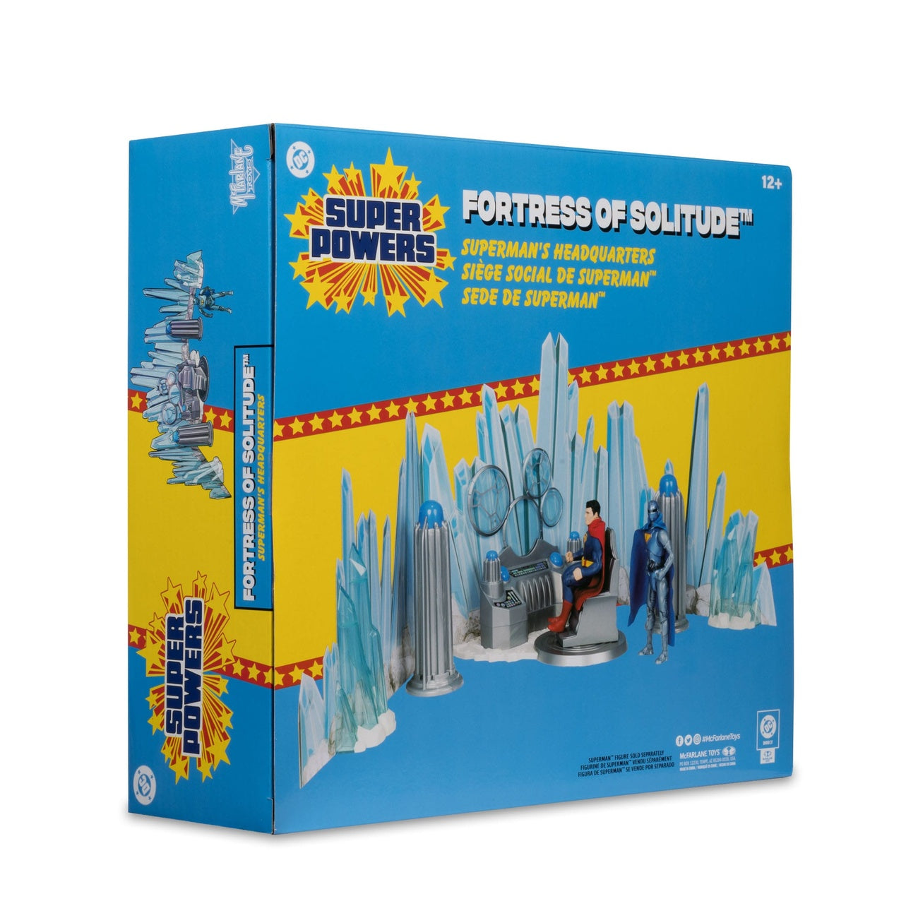 Image produit Superman (2025) DC Direct set de jeu Fortress of Solitude avec Superman Robot