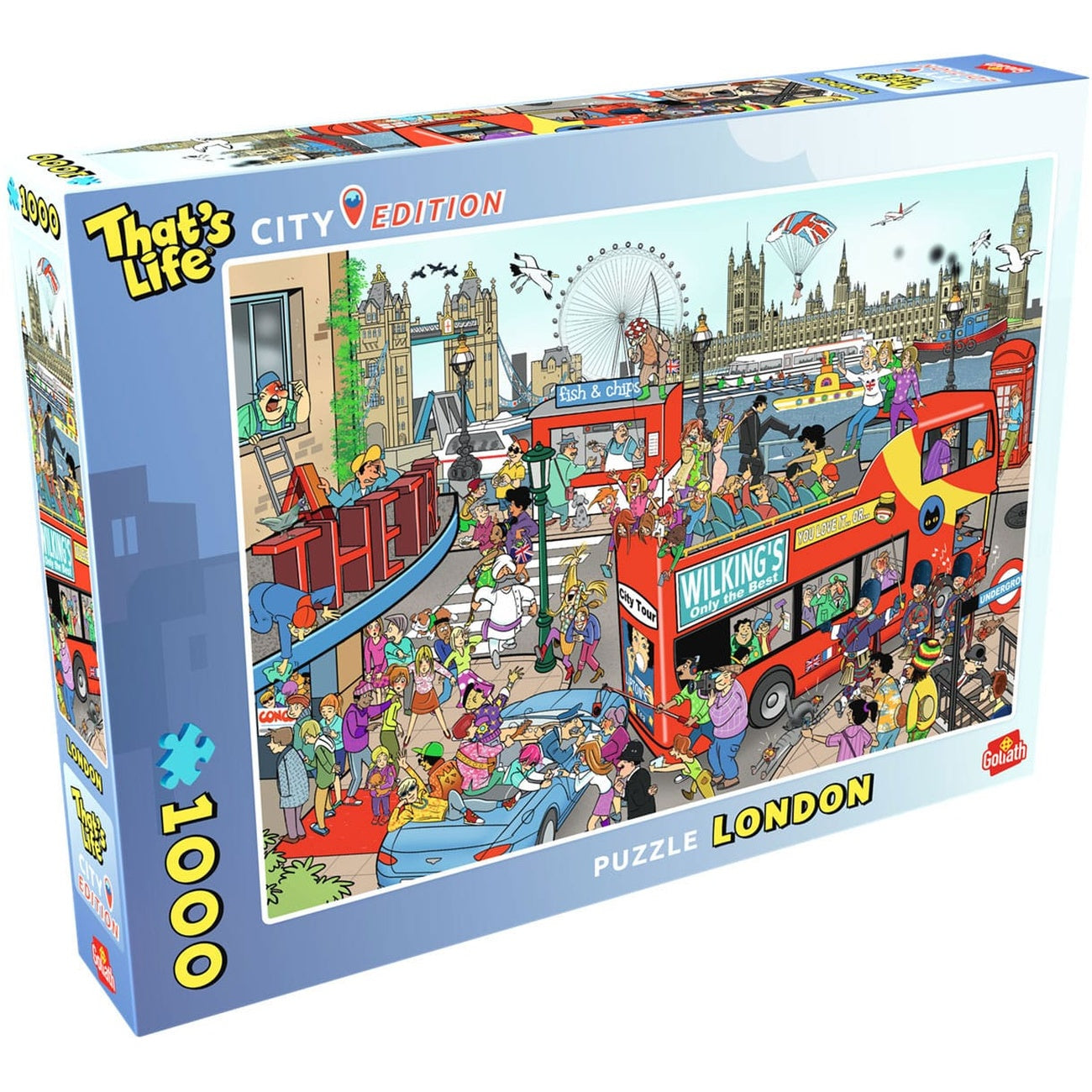 Image produit Puzzle That’s Life City Edition Londres (1000 pièces)