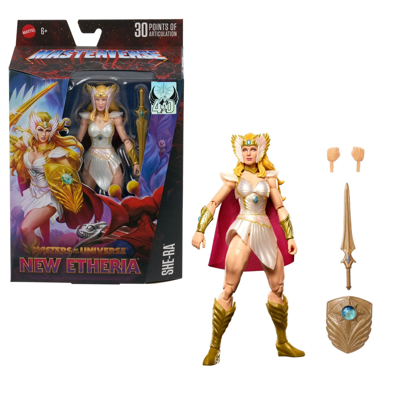 Image produit Masters of the Universe New Eternia figurine d’action She-Ra 18 cm