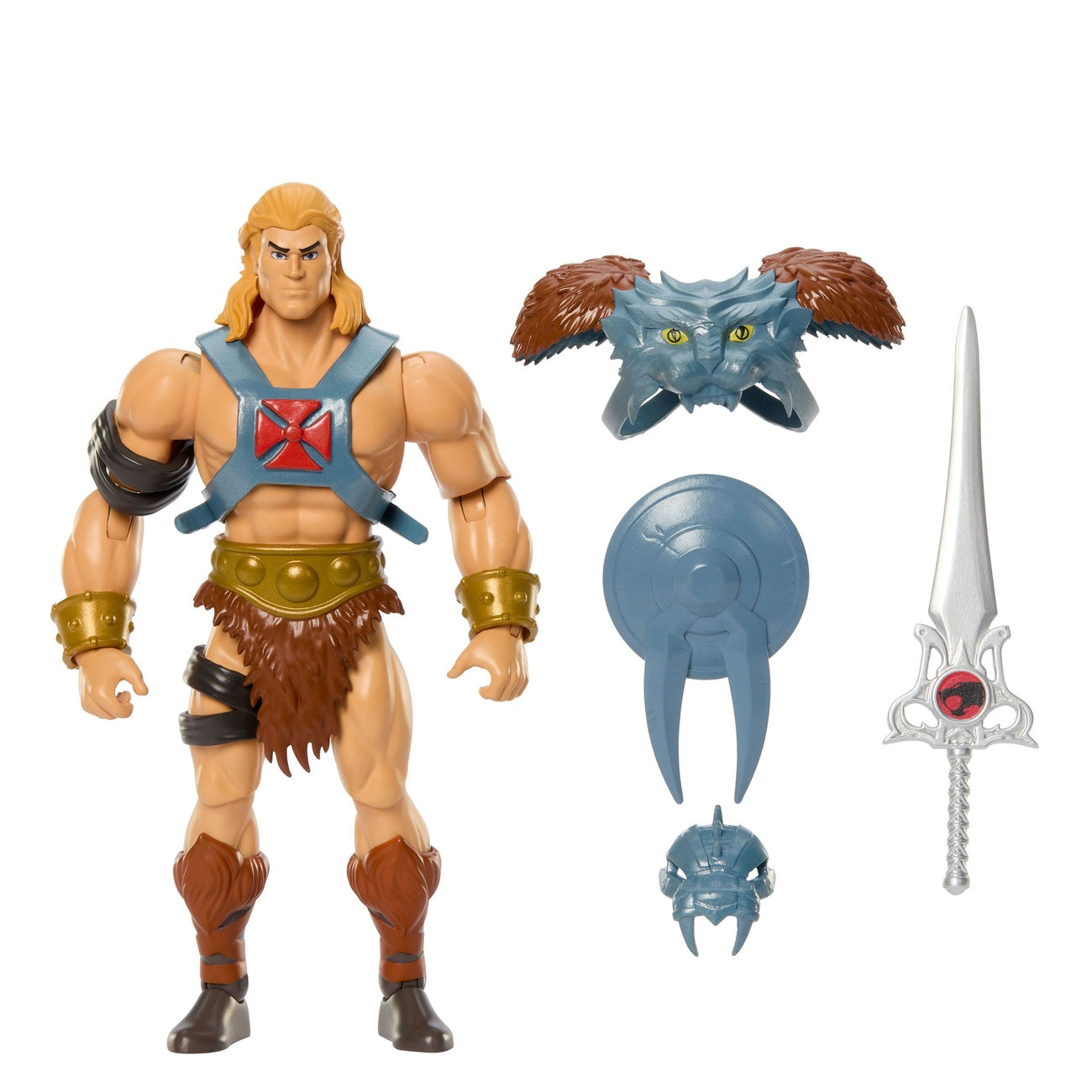 Image produit Masters of the Universe x ThunderCats figurine articulée Musclor 14 cm