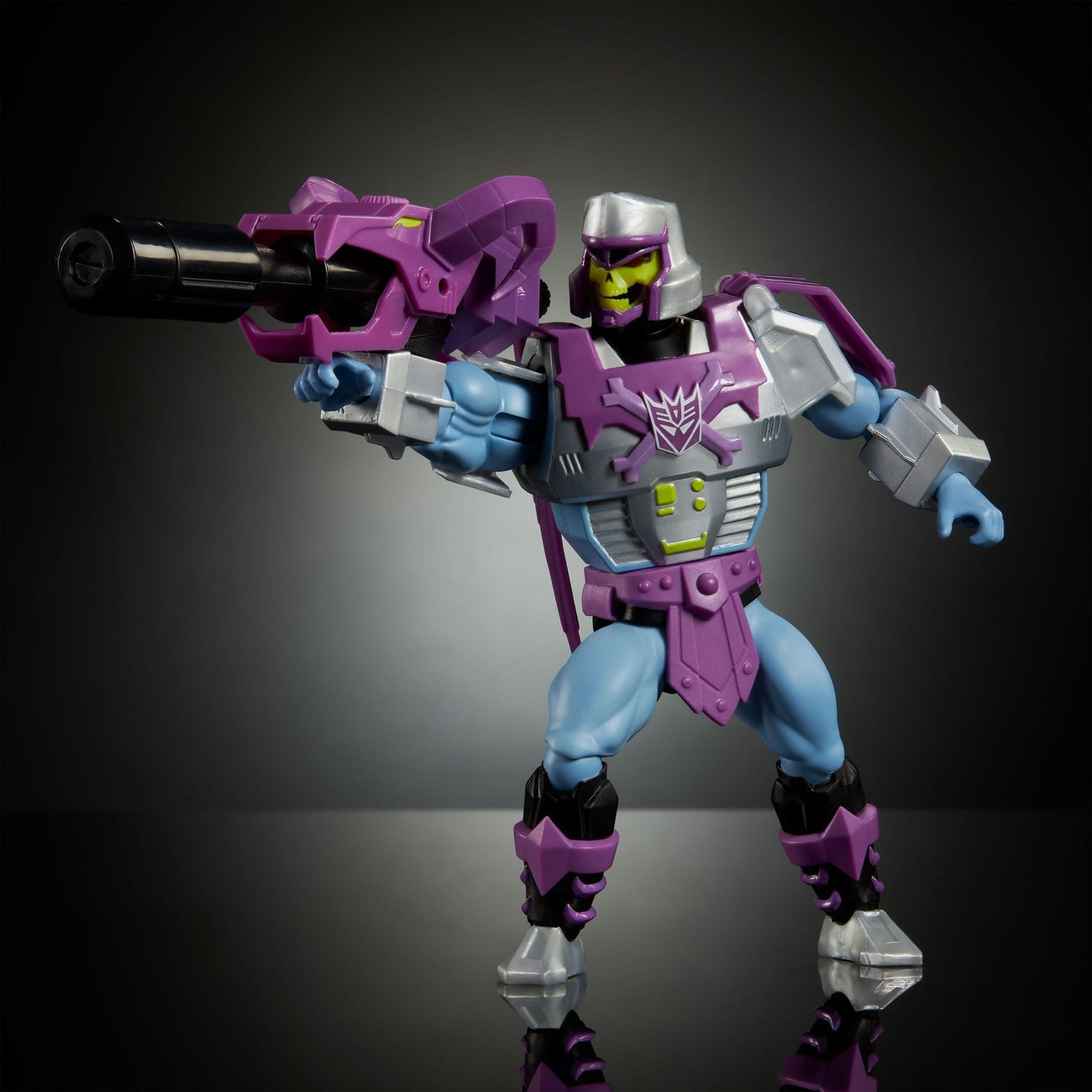 Image produit Figurine articulée Masters of the Universe x Transformers Megatron Armor Skeletor heo European Exclusive 14 cm